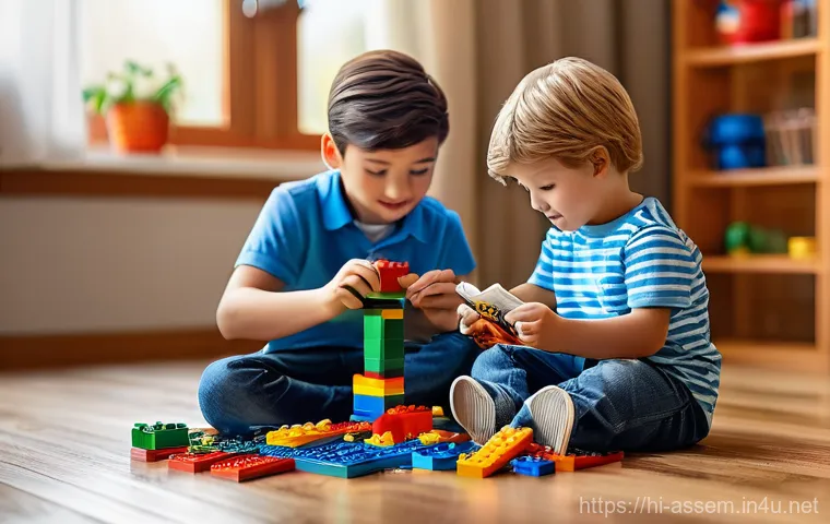 레고로 만든 캐릭터의 인기 비결 - Here are three detailed image prompts in English, adhering to all the specified guidelines: